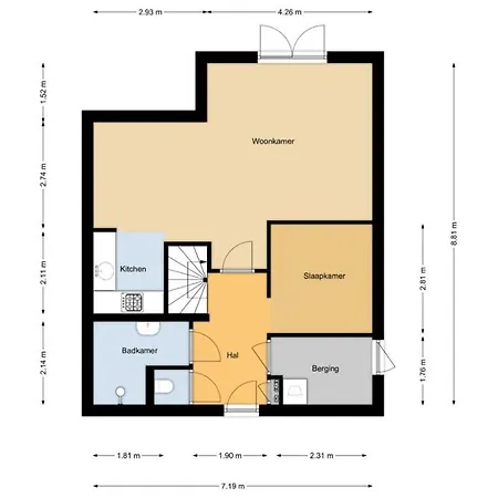 Сasa de vacaciones Recreatiewoning Maas En Waal 92 Ewijk